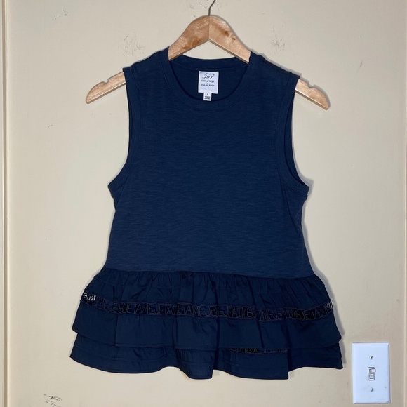 Blouse with ruffle logo - Picture 1 of 10